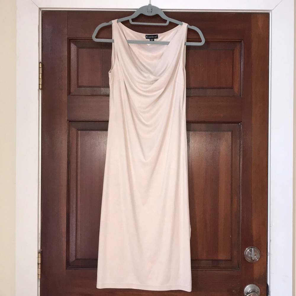 🌟SOLD🌟Bebe “Ultra Suede” Dress